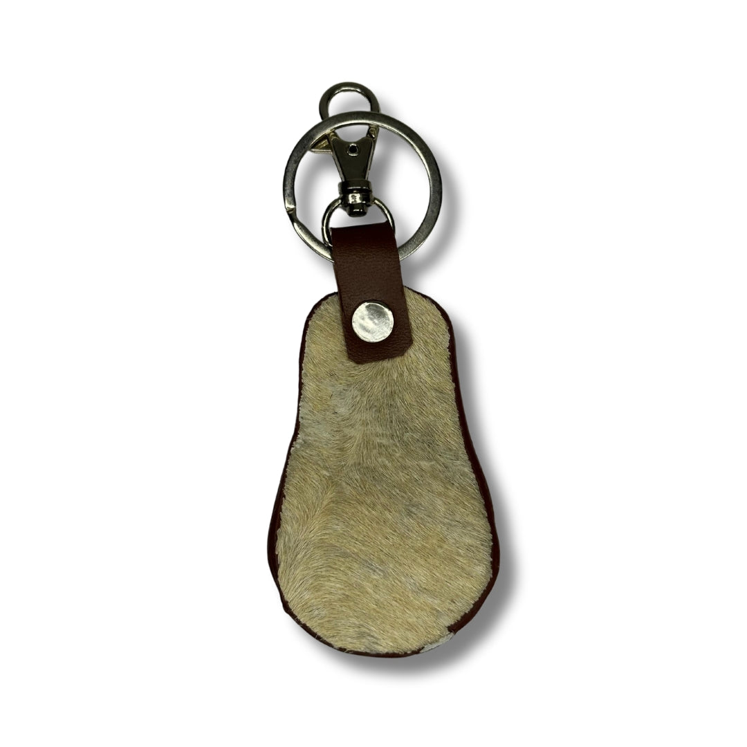 Cowhide Key Chain
