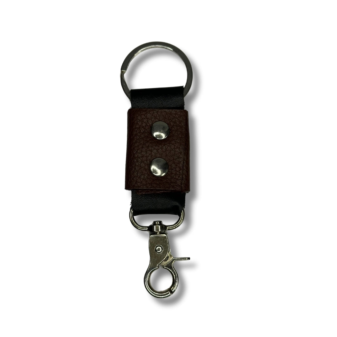 Cow Leather Keychain